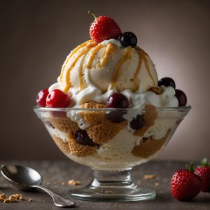 Honeycomb Crunch Ice Cream