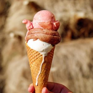Cherry Almond Ice Cream