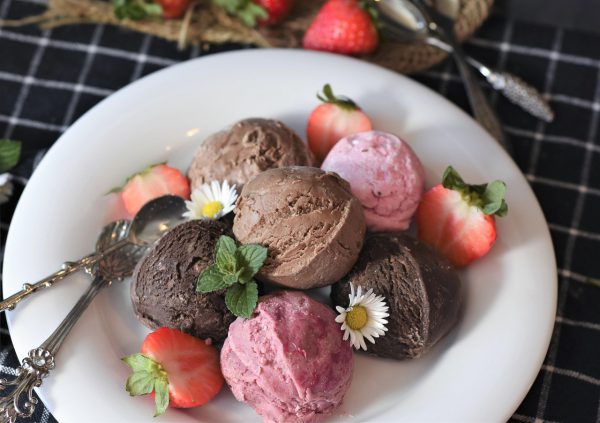 Blueberry Lemon Ice Cream