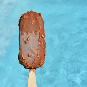 Sea Salt Caramel Swirl Ice Cream
